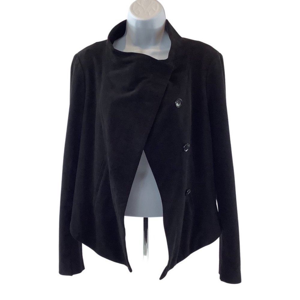 BCBGMaxazria Drea Faux Suede jacket